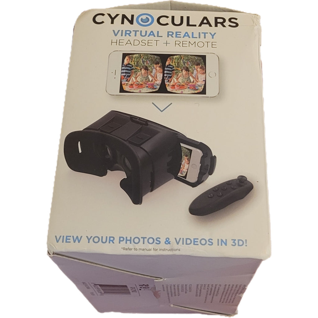 CYNOCULARS VR Headset — Reality? Overrated.