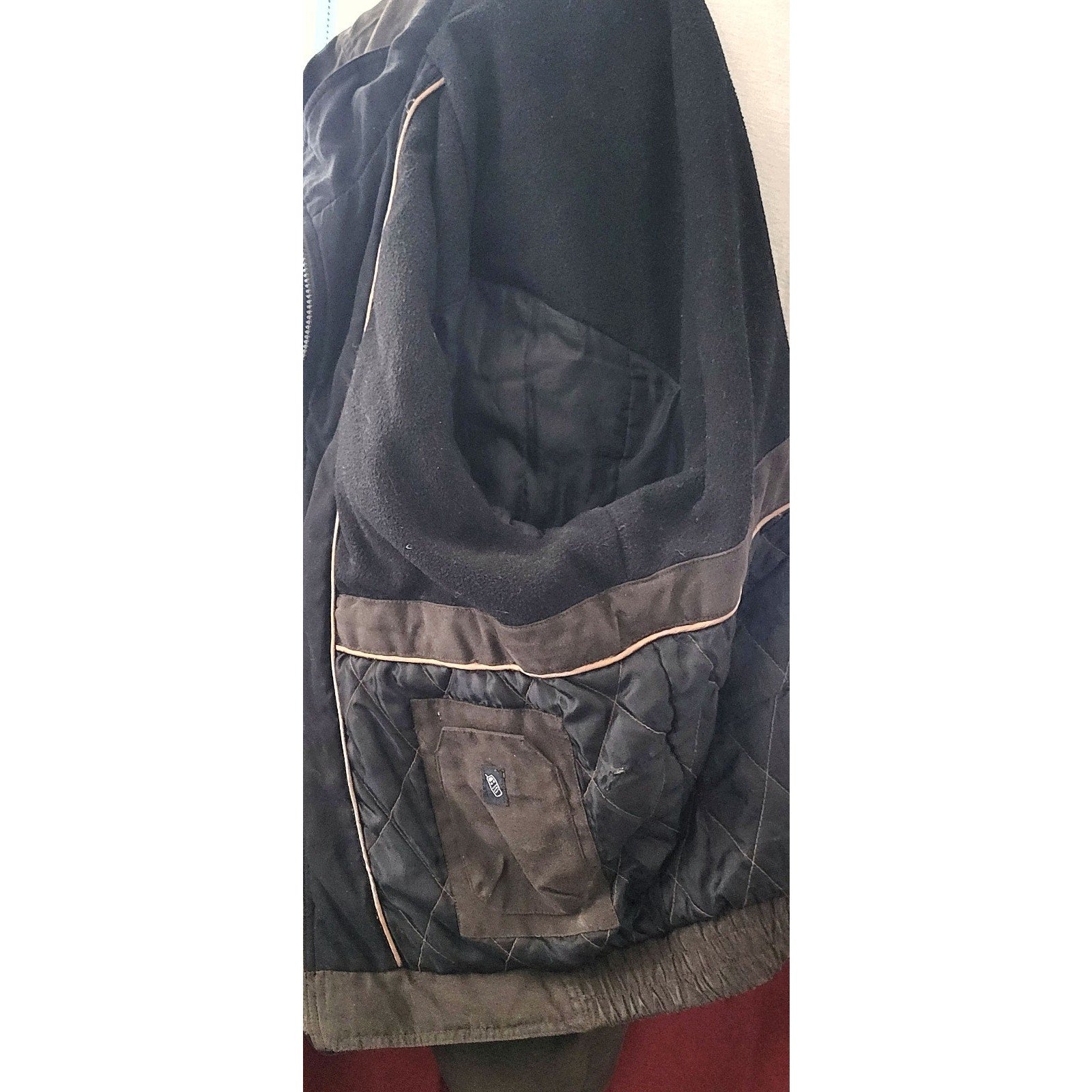 Britches® Winter Jacket – Size L – Wine & Green – Excellent Condition