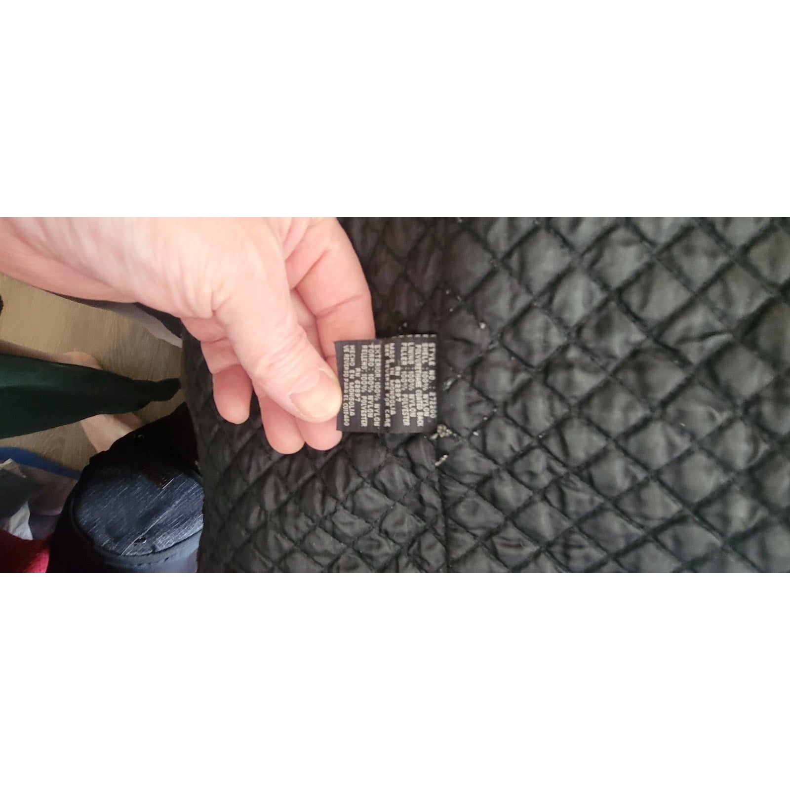 First Down Men’s Puffer Jacket – Black/Blue/Orange – Winter Coat