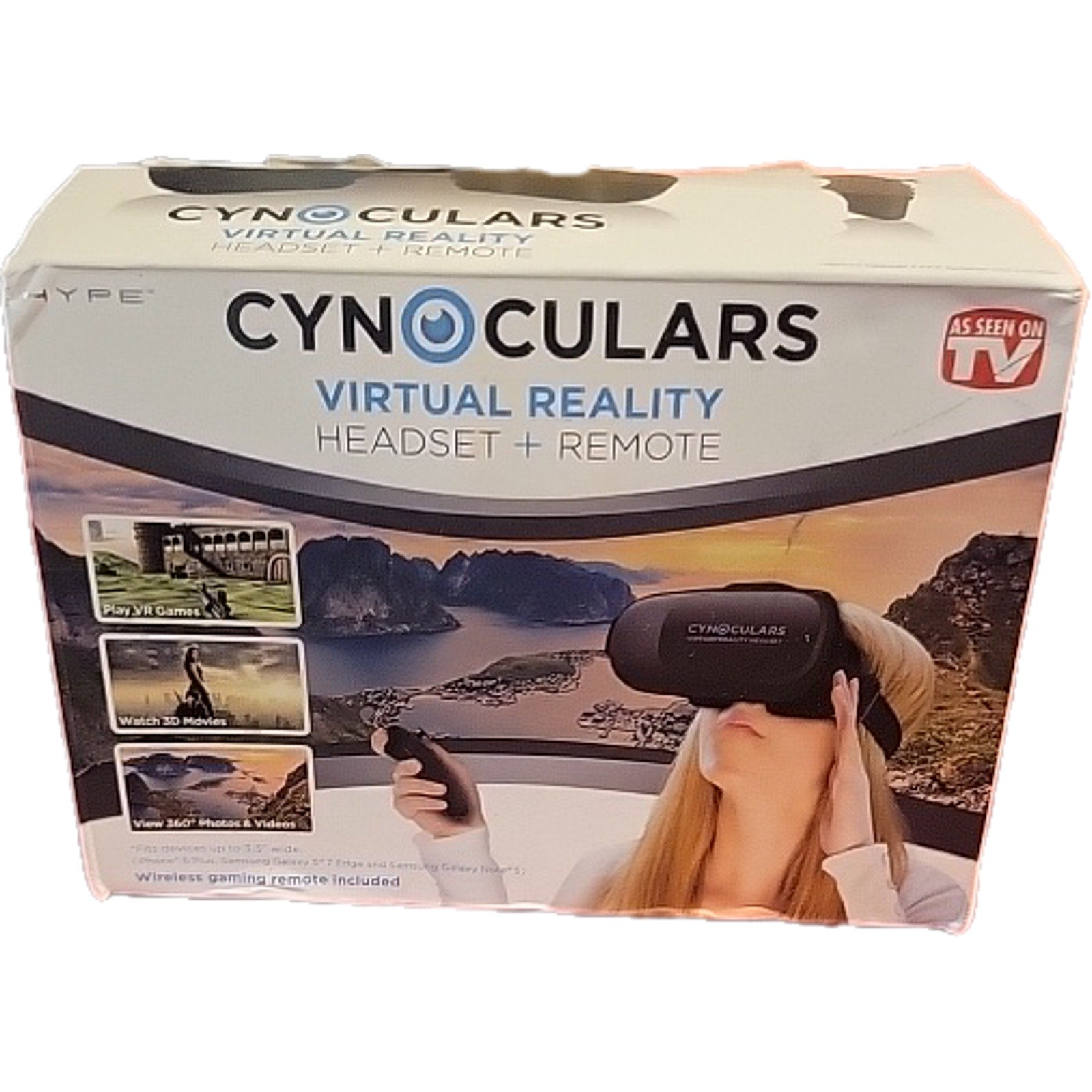 CYNOCULARS VR Headset — Reality? Overrated.