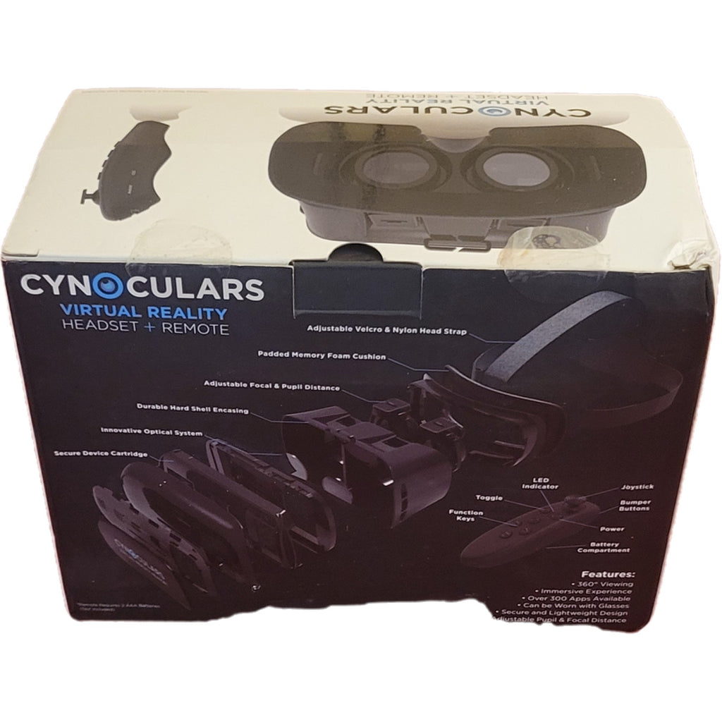 CYNOCULARS VR Headset — Reality? Overrated.